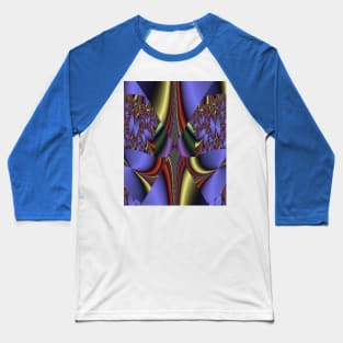 Fractal Pattern 11 Baseball T-Shirt